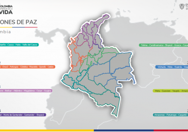 8 regiones para contribuir a hacer avanzar la Paz Total